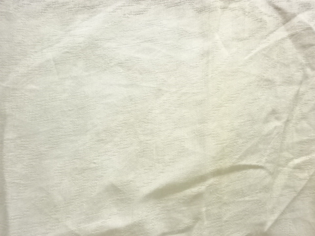  アンティーク　本麻すかし織抽象模様長襦袢